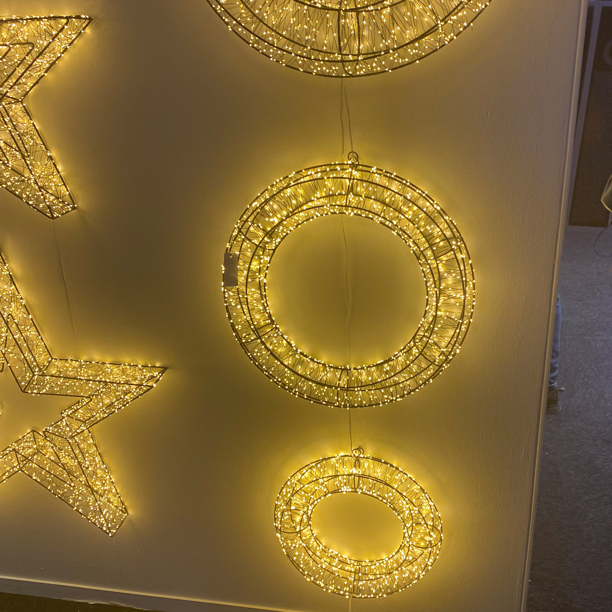 LED Weihnachtsbeleuchtung mit 960 warmweissen LED´s - Für Innen- und Außenbereich inkl. Timer