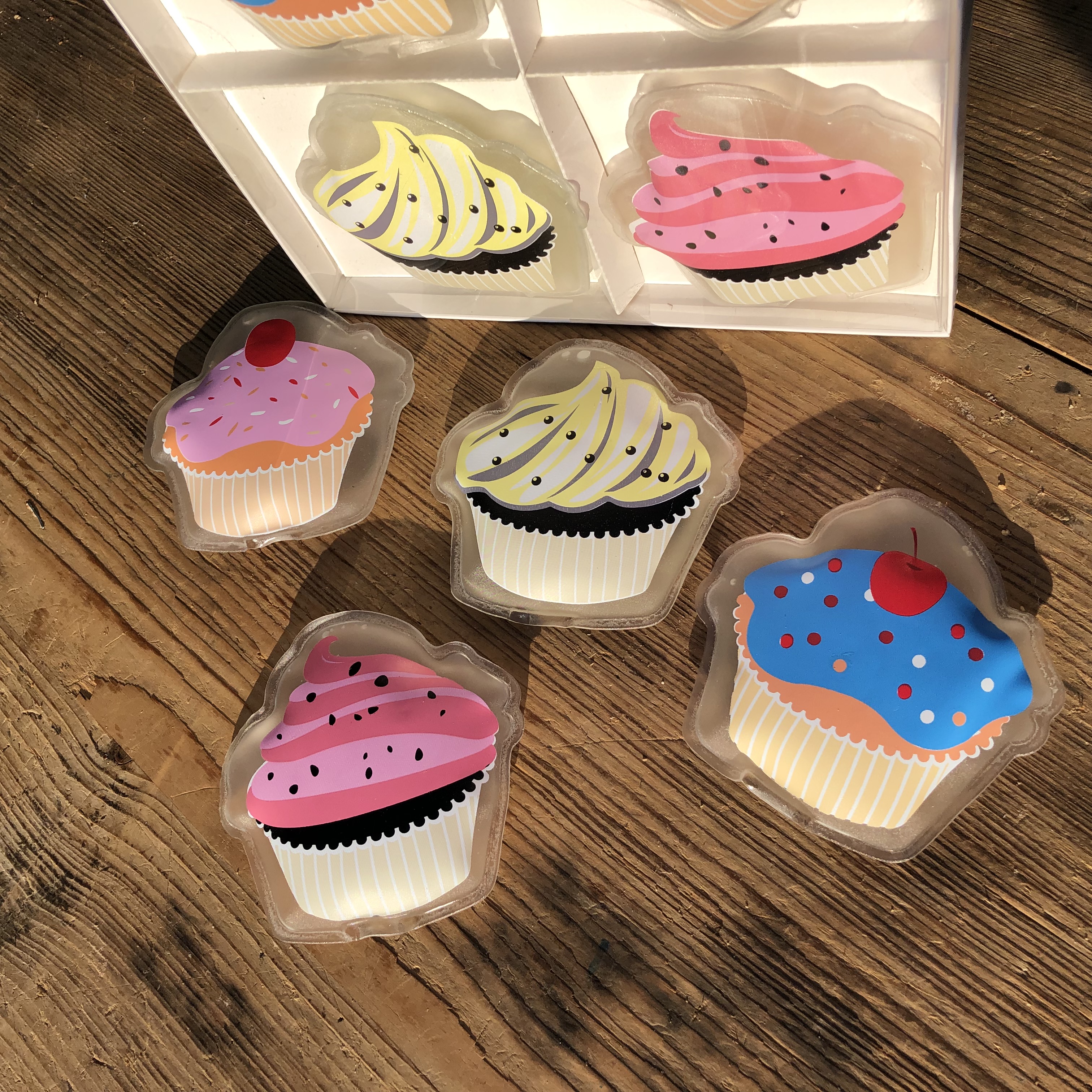 4- tlg. Set Taschenwärmer Törtchen Cup Cake