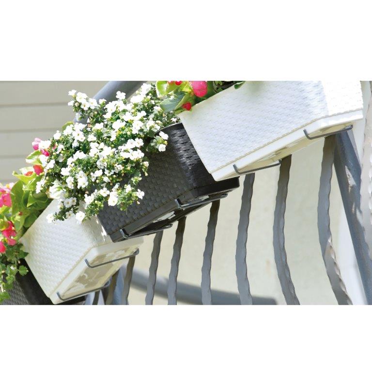 Balkonkasten - Blumenkasten Ratolla in verschiedenen Längen und Farben