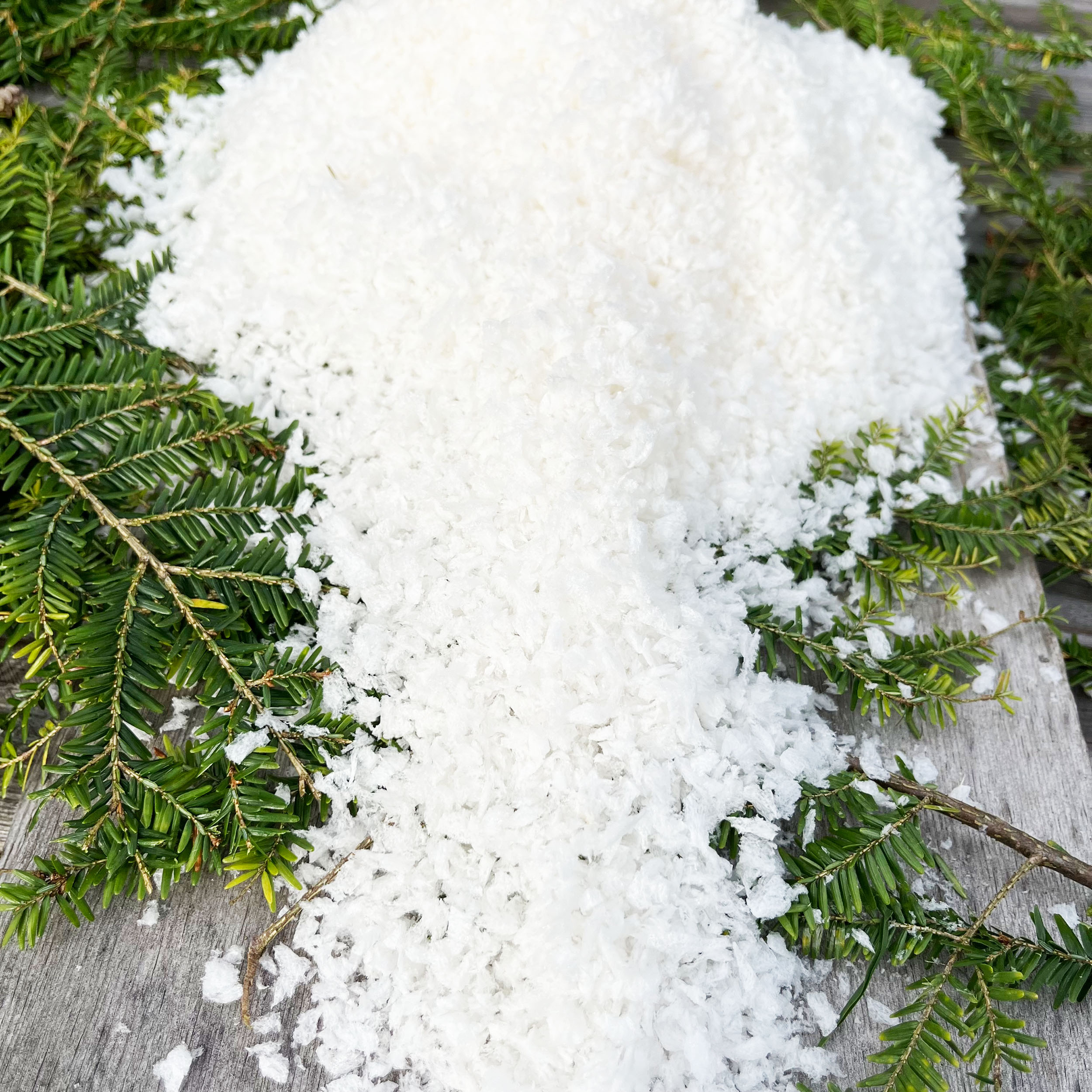 3000 ml Bio Kunstschnee - Bioloigsch abbaubar aus Pflanzenstärke