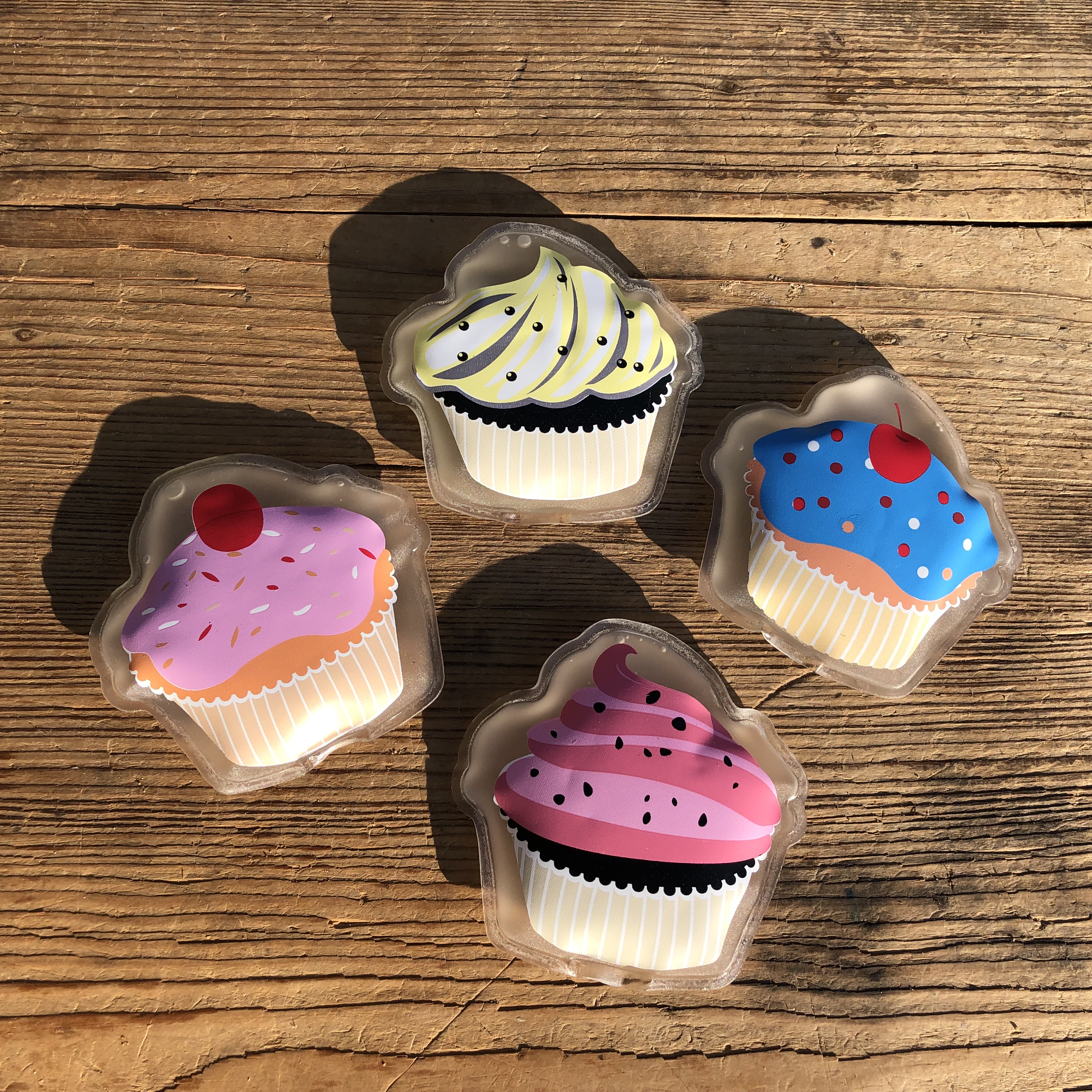 4- tlg. Set Taschenwärmer Törtchen Cup Cake