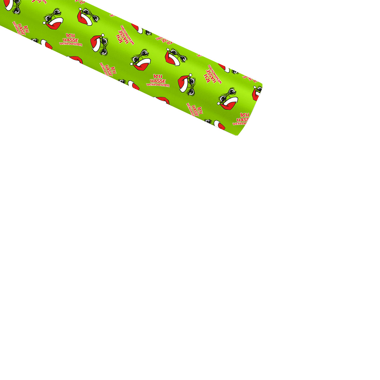 4 x Rollen Geschenkpapier "Festtags-Muffel" zwei Design sortiert