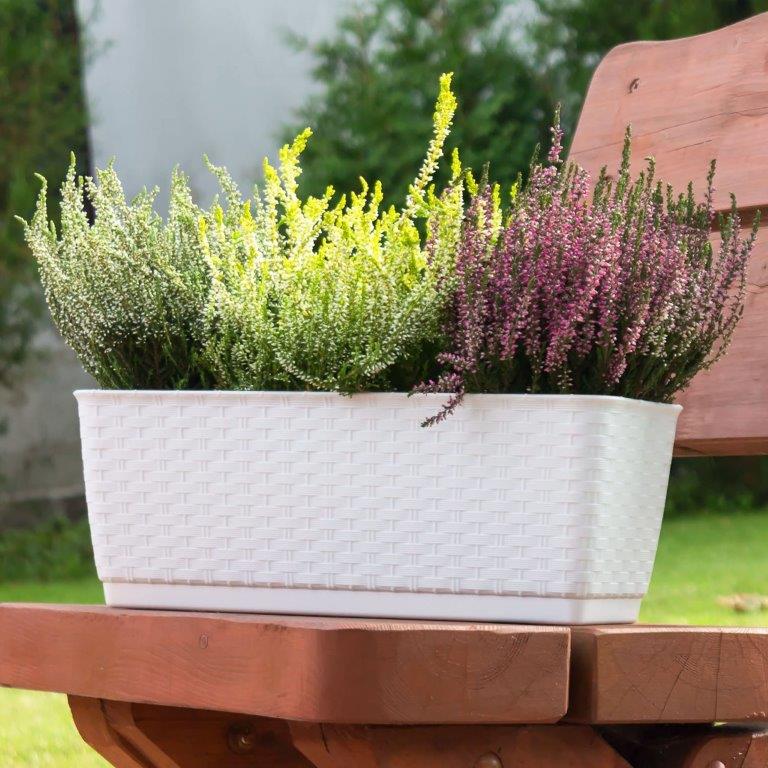 Balkonkasten - Blumenkasten Ratolla in verschiedenen Farben und Längen