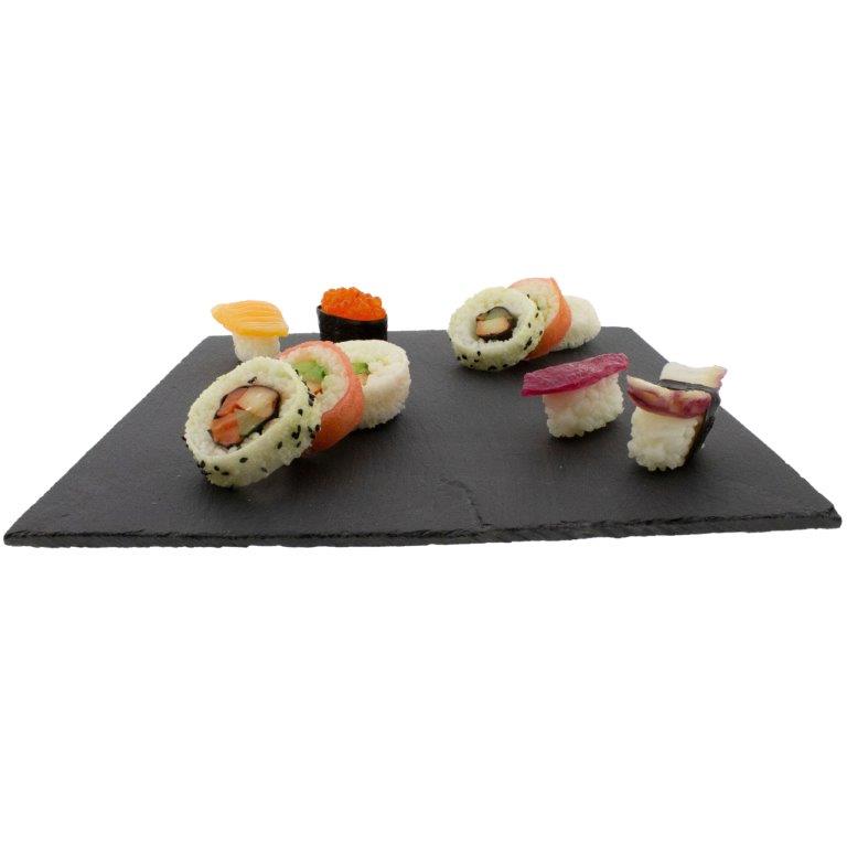 6 x Schieferplatten in verschiedenen Längen und Formen