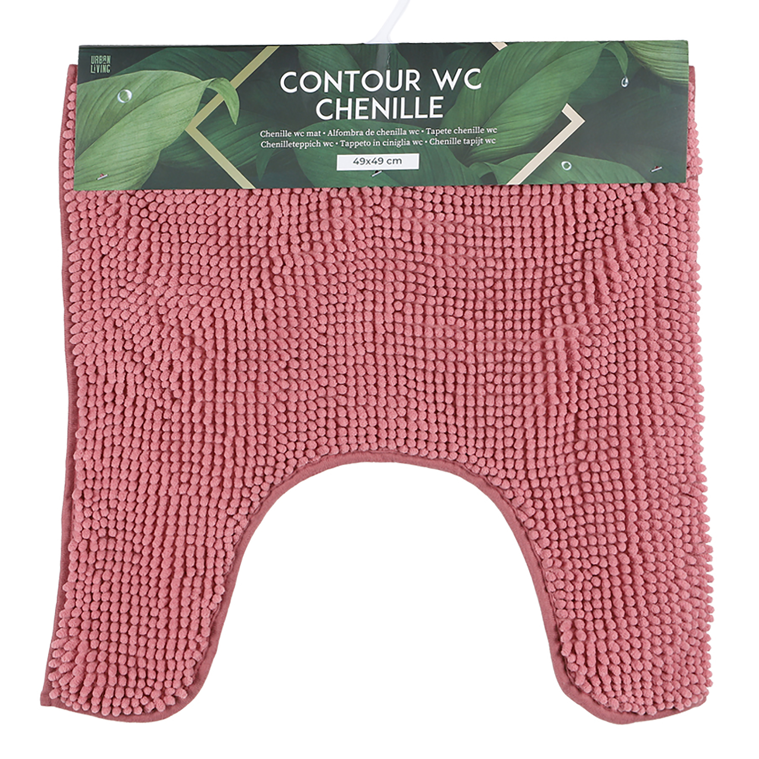 Badvorleger und WC Teppiche aus kuscheligem Chenille, rutschfest