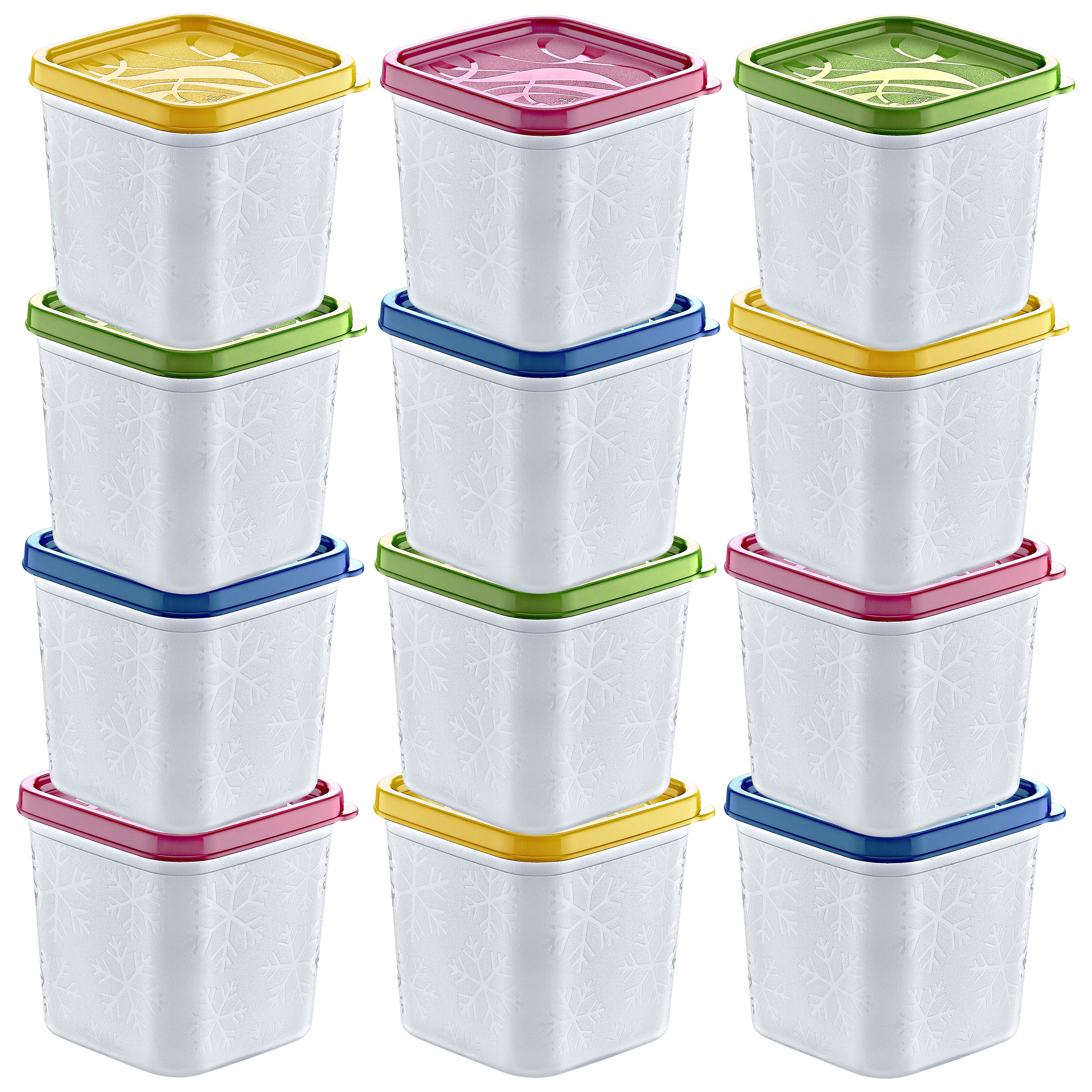 Gefrierdosen mit Deckel – BPA-frei & stapelbar