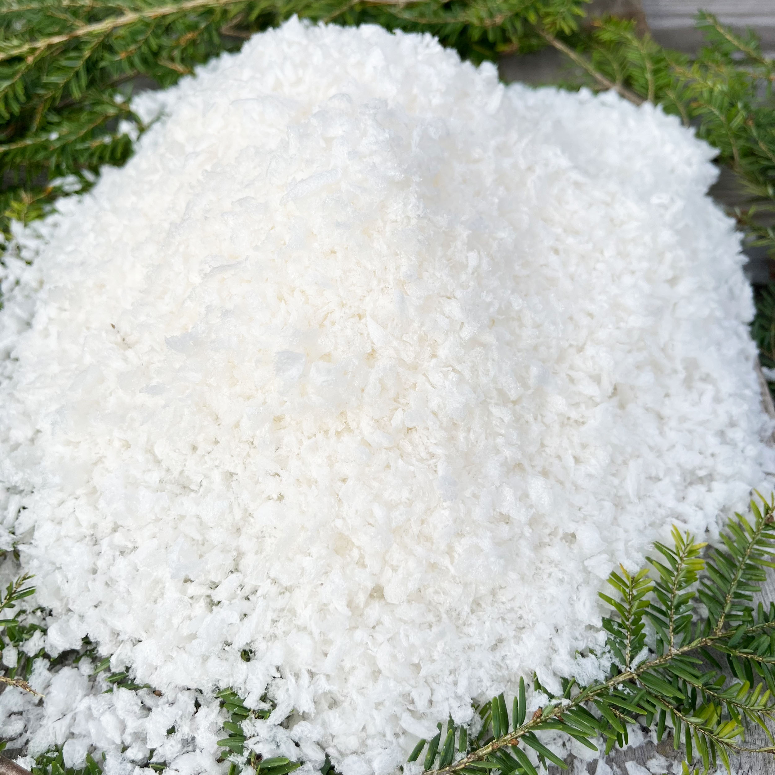 3000 ml Bio Kunstschnee - Bioloigsch abbaubar aus Pflanzenstärke