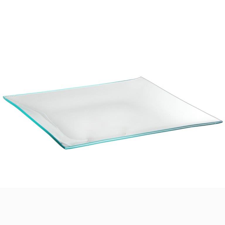 6 x Glasschalen mit Musterung Ø 20 cm