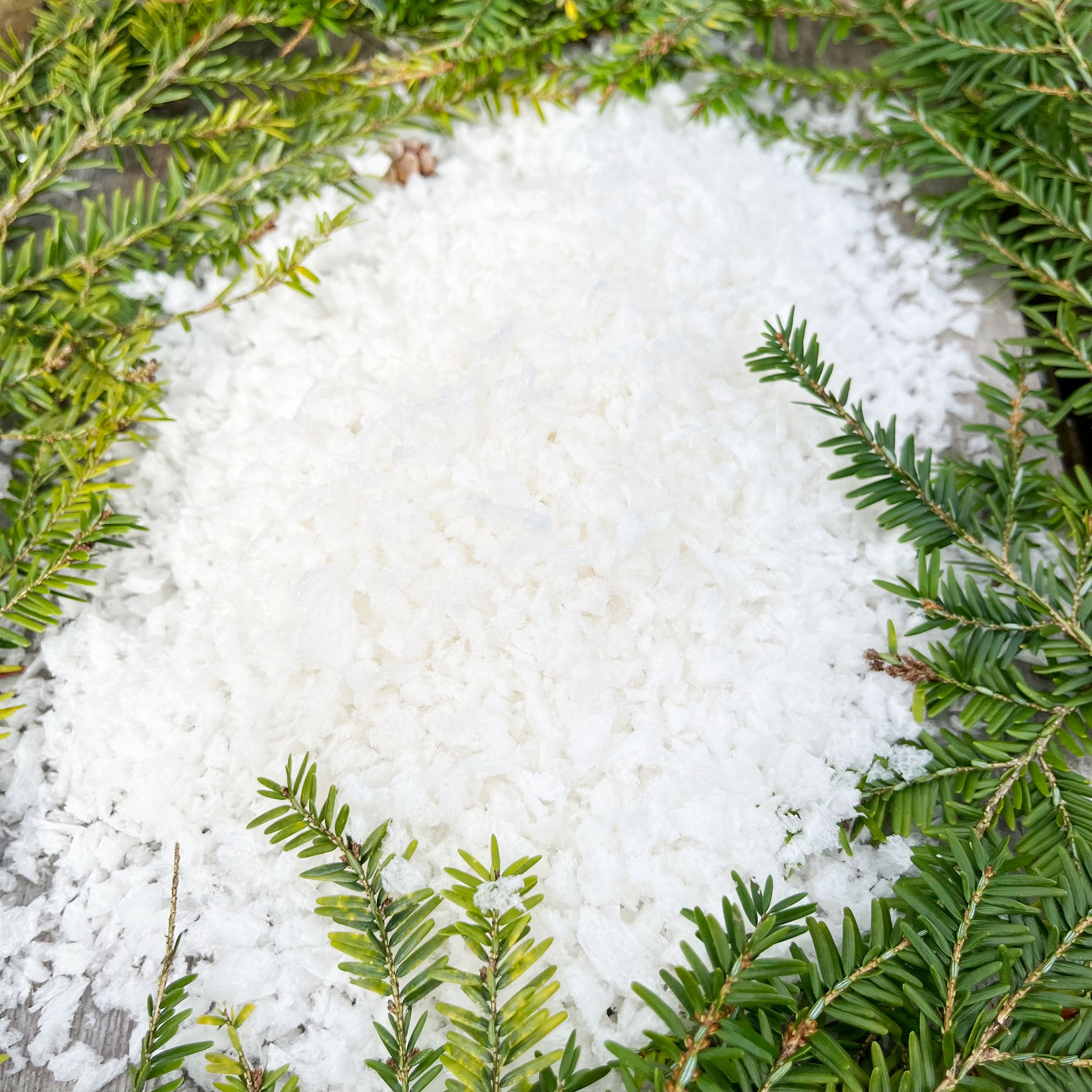 3000 ml Bio Kunstschnee - Bioloigsch abbaubar aus Pflanzenstärke