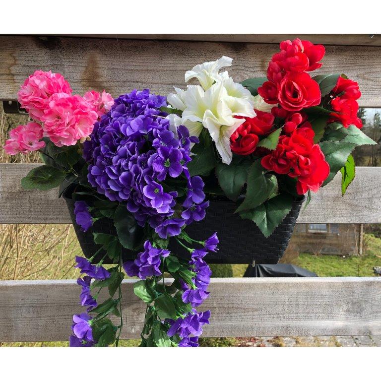 Balkonkasten - Blumenkasten Ratolla in verschiedenen Längen und Farben