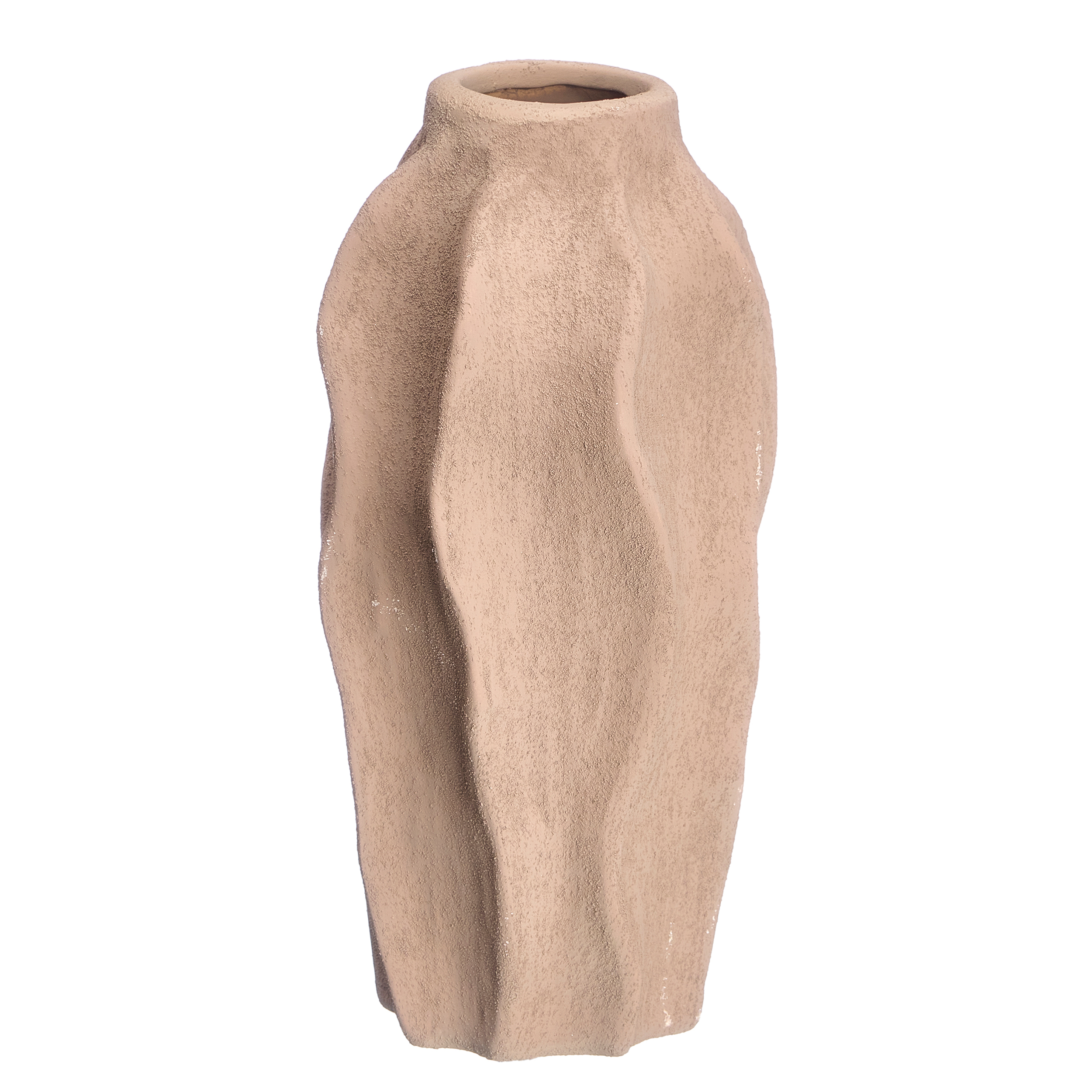 Vasen Set "Desert Wave Tuareg" 3-teilig im Wellen Design im Wüsten-Look - Naturfarben