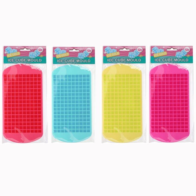 4 x Eiswürfelformen aus Silikon für Mini-Eiswürfel mit 1 cm / 160 Stück pro Form