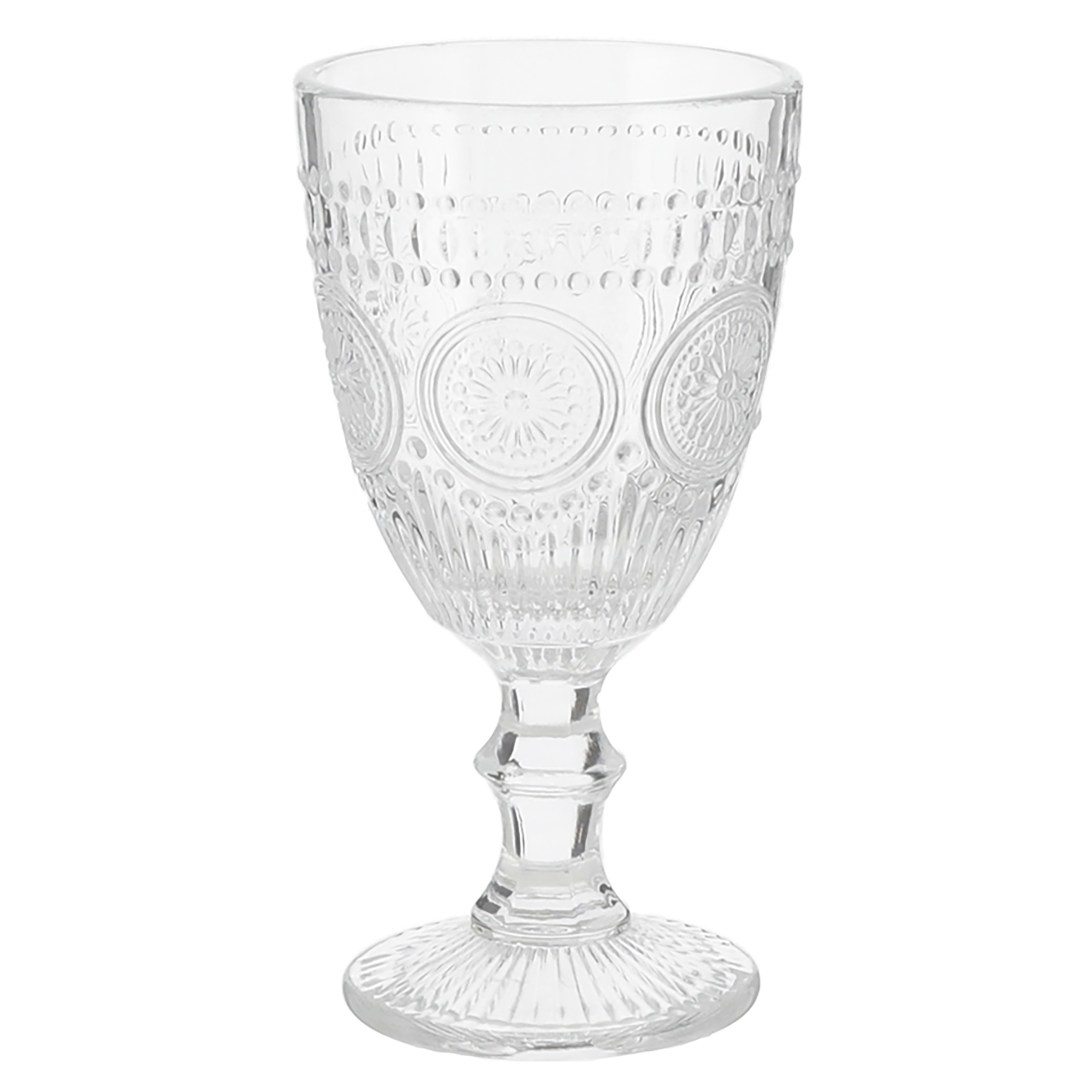 12 x Weinglas "Mandala" 300 ml H 17 cm