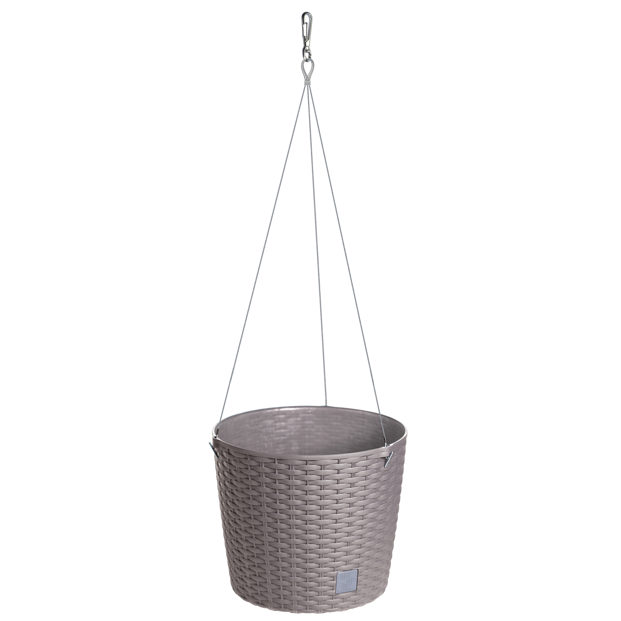 Blumenampel mit Bewässerungssystem mit Metallstreben zum Hängen Ø 26 cm