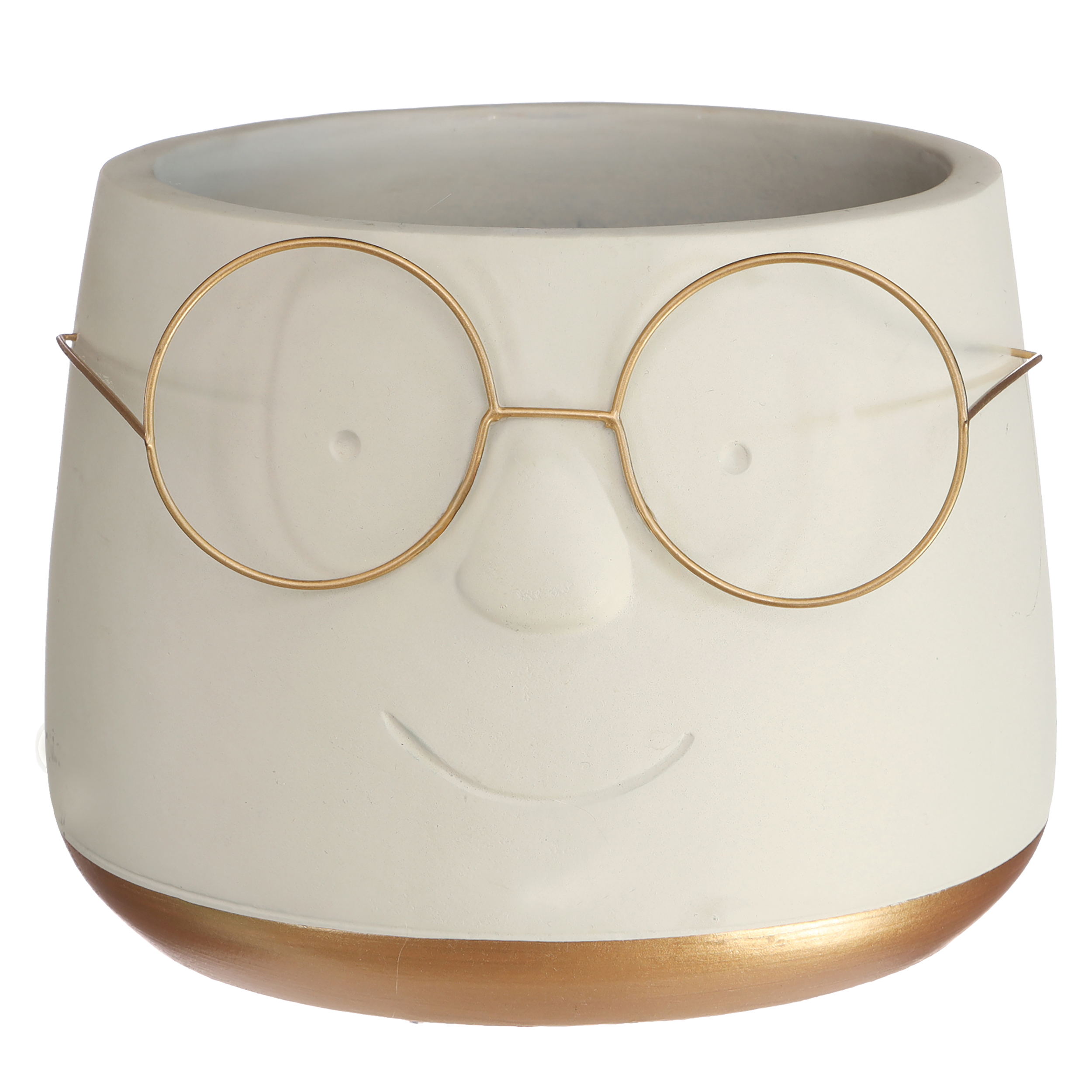 Ø 16 cm - H 11,5 cm - Gold