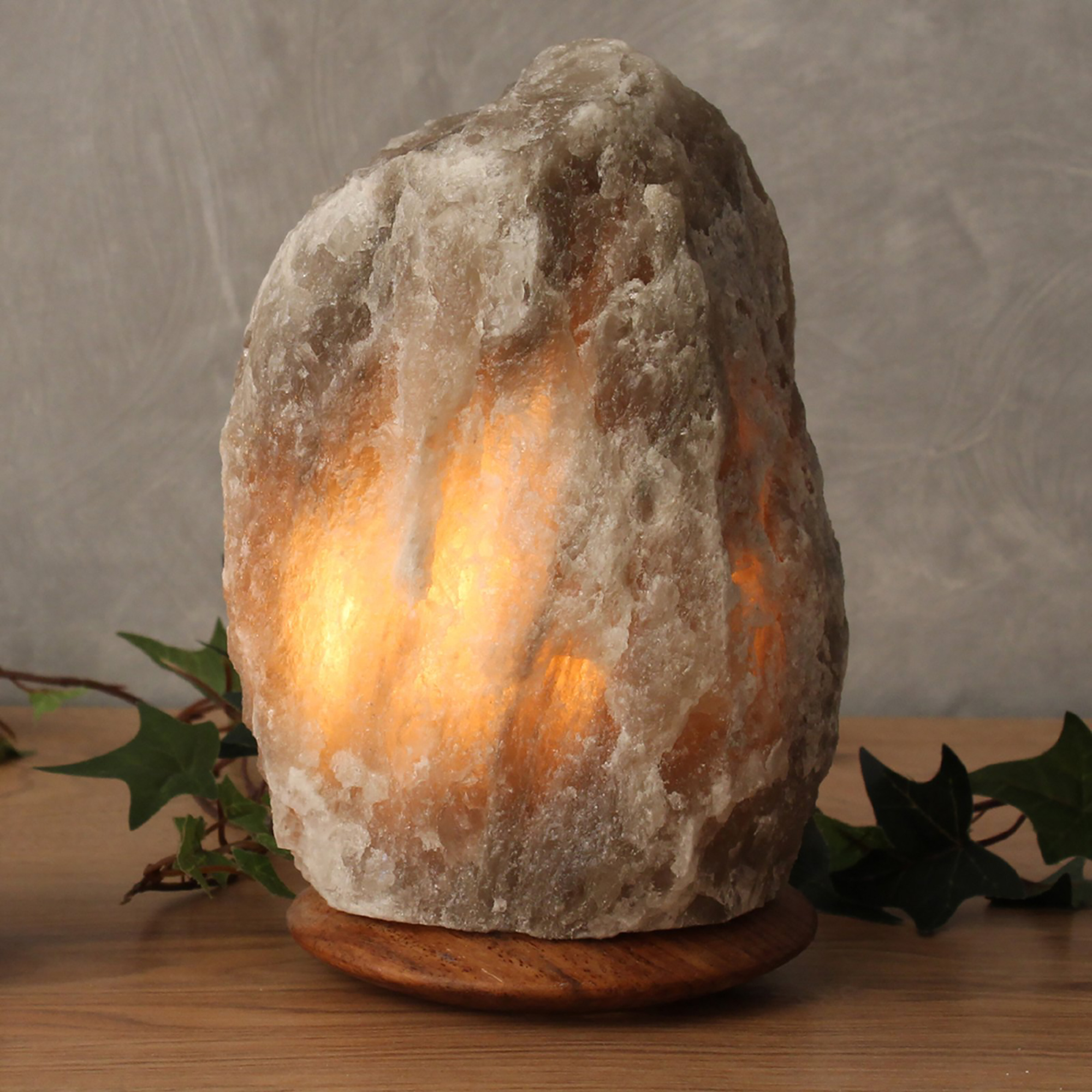 Himalaya Salzlampe aus Salzkristall ink. Leuchtmittel