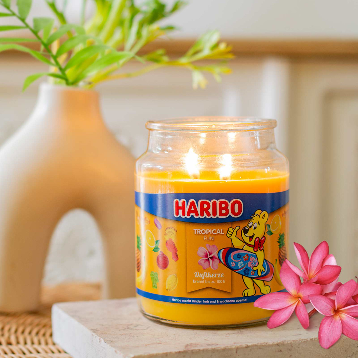 Haribo Duftkerzen im Glas mit Deckel - viele tolle Düfte und Größen