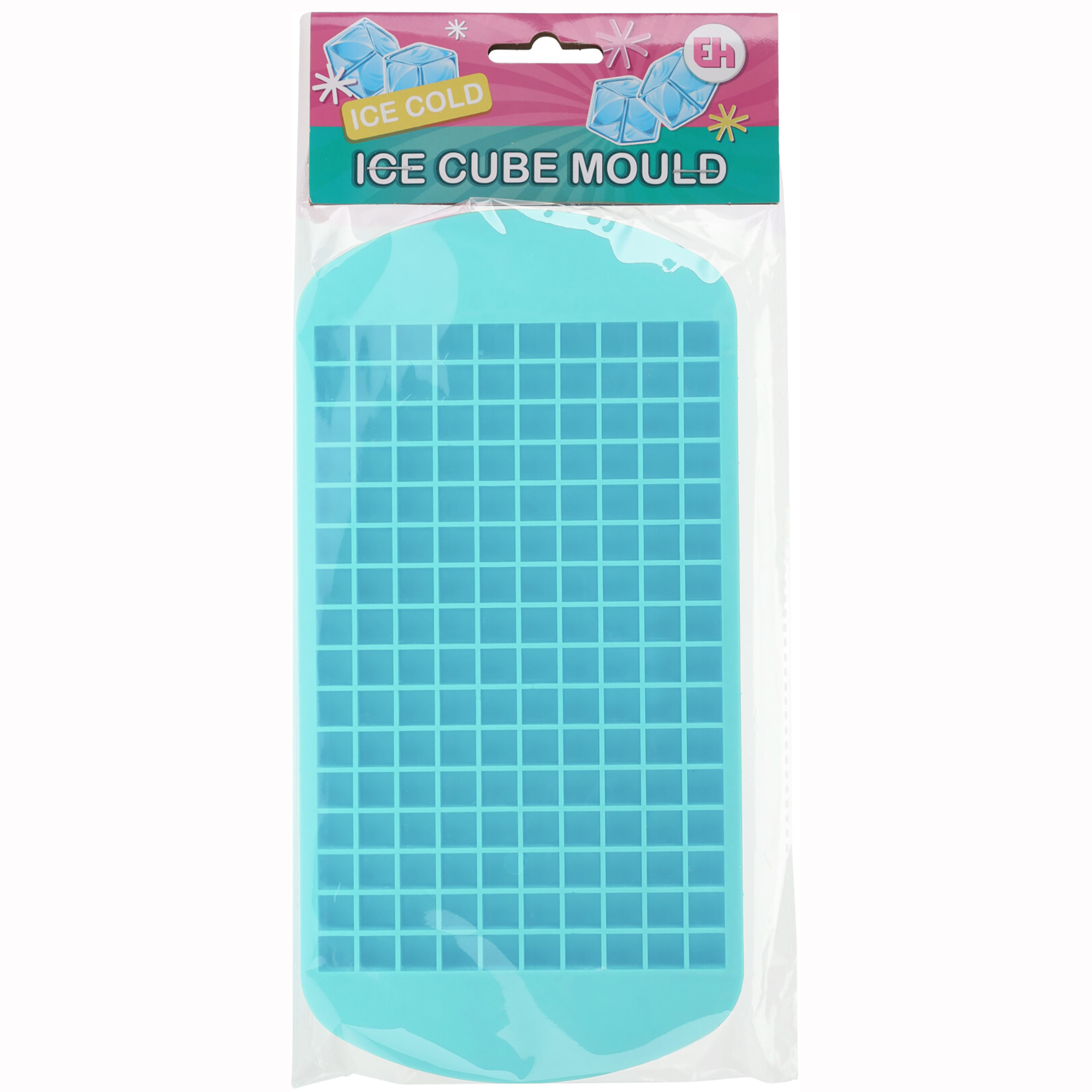 4 x Eiswürfelformen aus Silikon für Mini-Eiswürfel mit 1 cm / 160 Stück pro Form