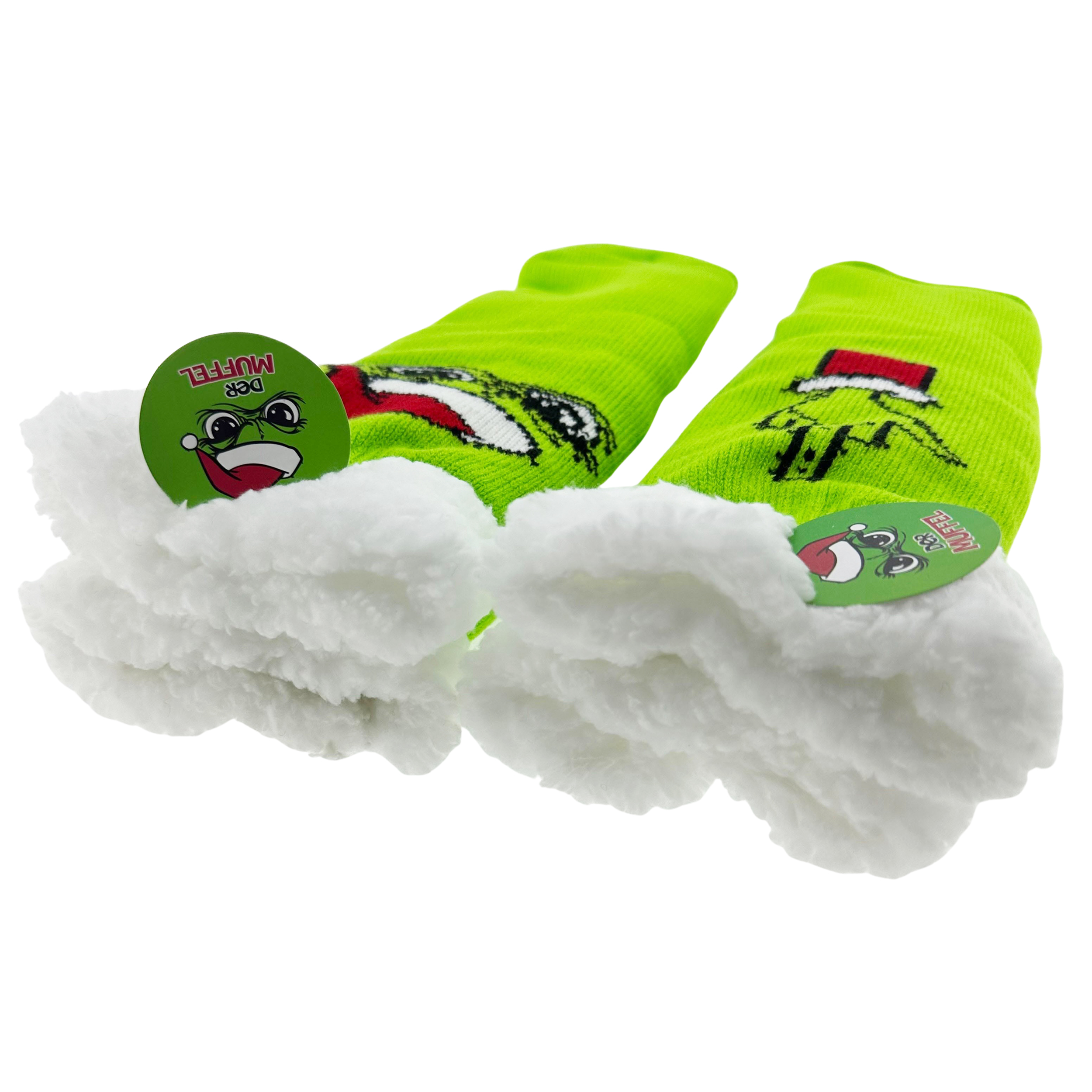 2er Set Hüttensocken "Festtags-Muffel" Einheitsgröße 40 x 10 cm