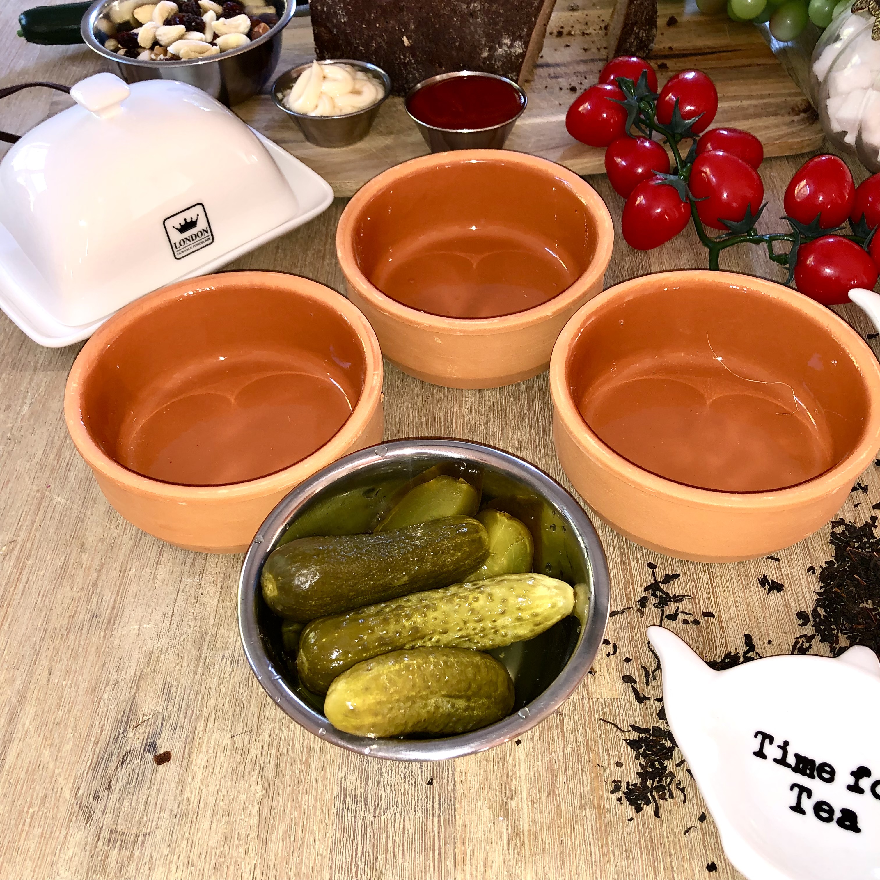 Tapasschalen - Cazuelas - Tongeschirr