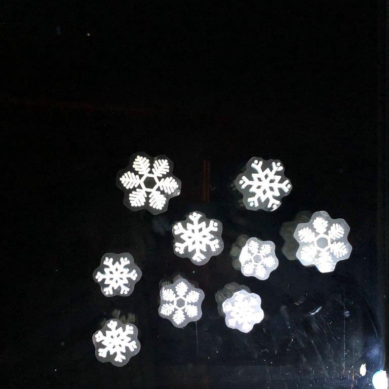Fensterbilder für Weihnachten - Fenstersticker 4 Bögen