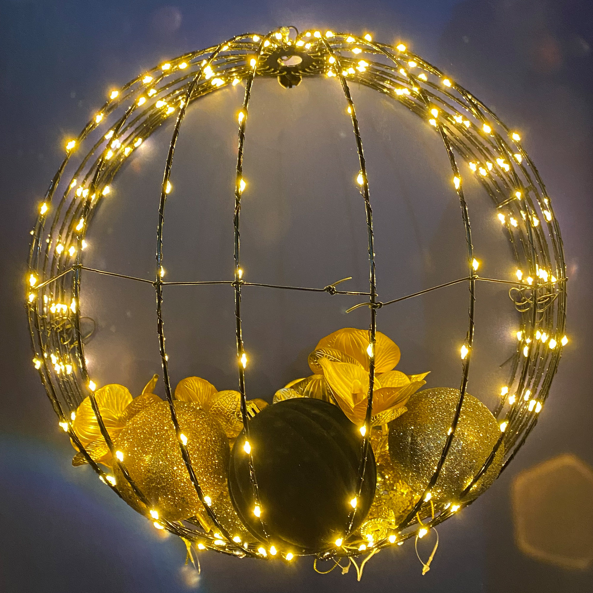 LED Kugel für den Außenbereich mit IP44 Trafo Ø 40 oder 50 cm - Inkl. Timer