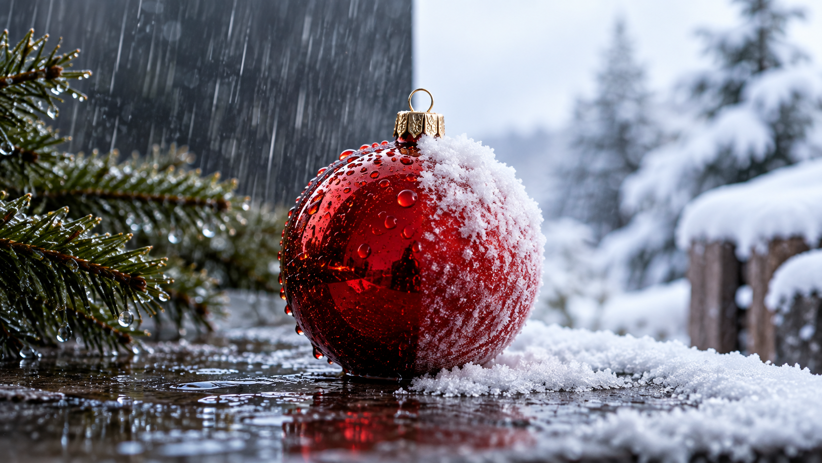 Sind Kunststoff-Weihnachtskugeln wetterfest und frostfest?