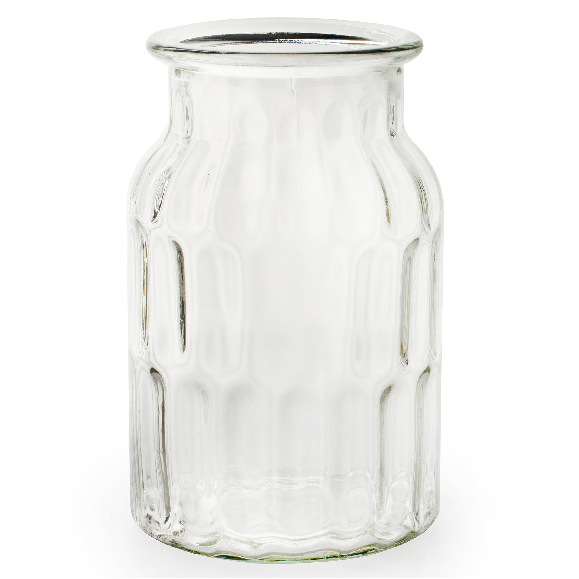 Vase aus Glas Vintage  11,5 x 18,5 cm - Blumenvase