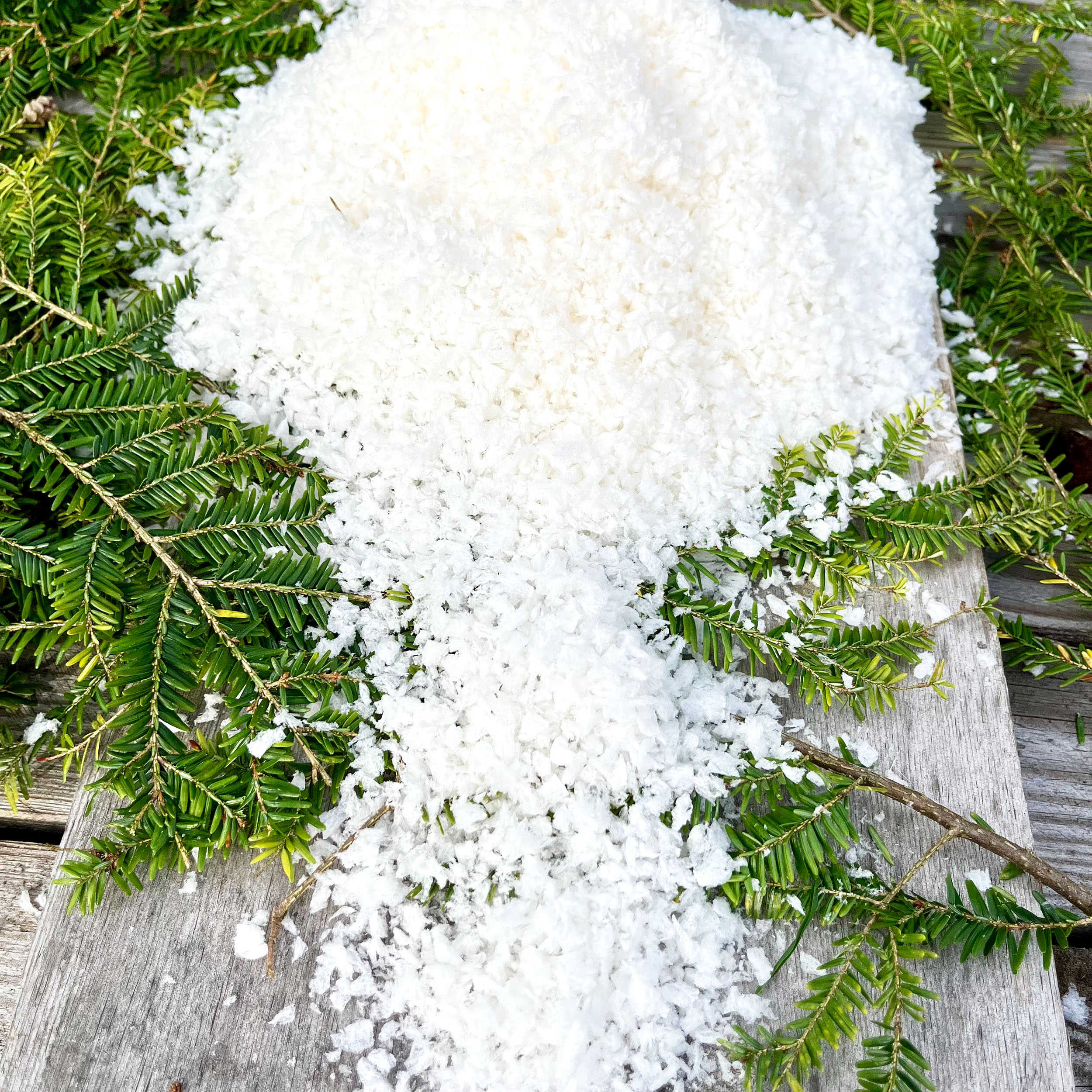 3000 ml Bio Kunstschnee - Bioloigsch abbaubar aus Pflanzenstärke