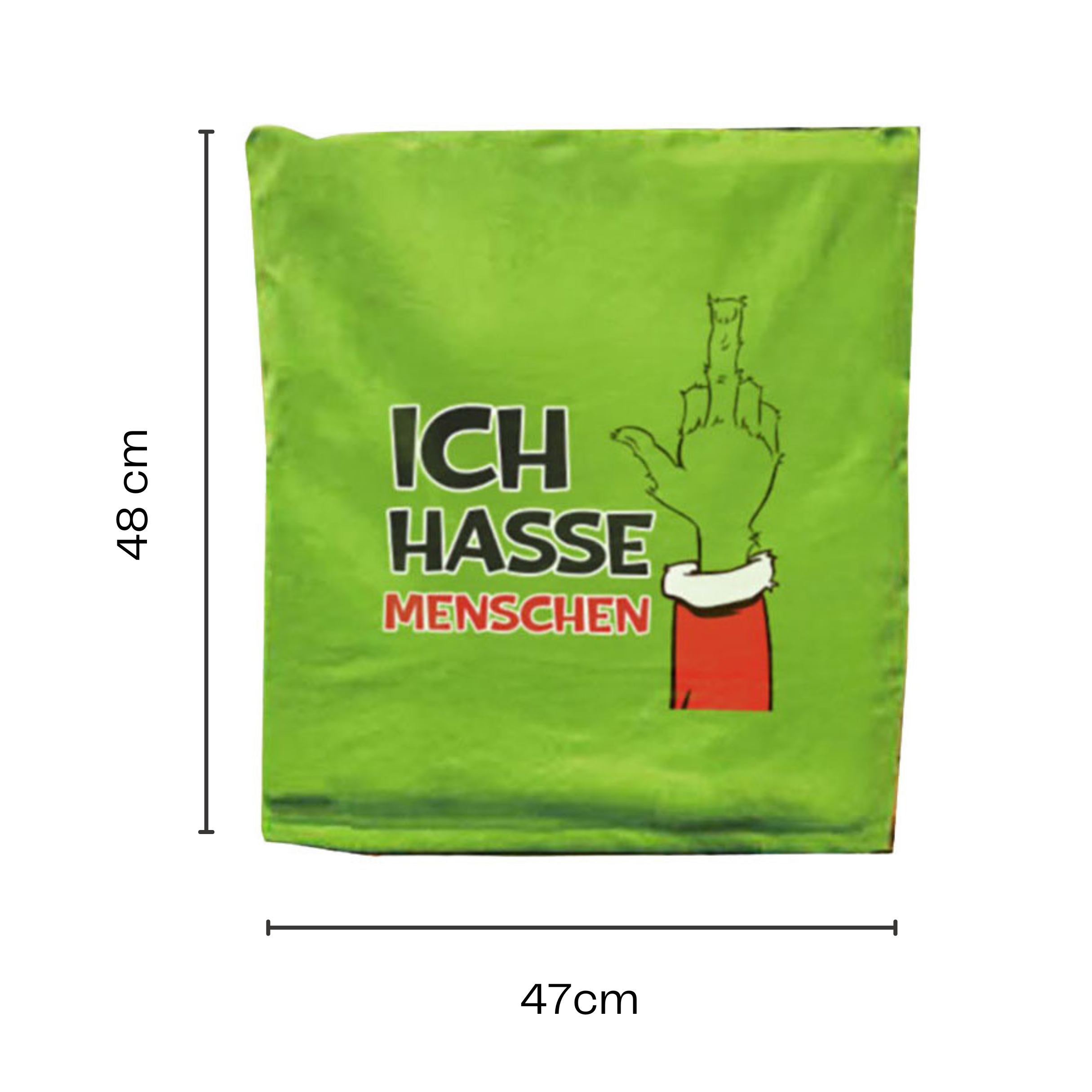 6-tlg. Set Stuhlhussen "Festtags-Muffel" 48 x 64 cm