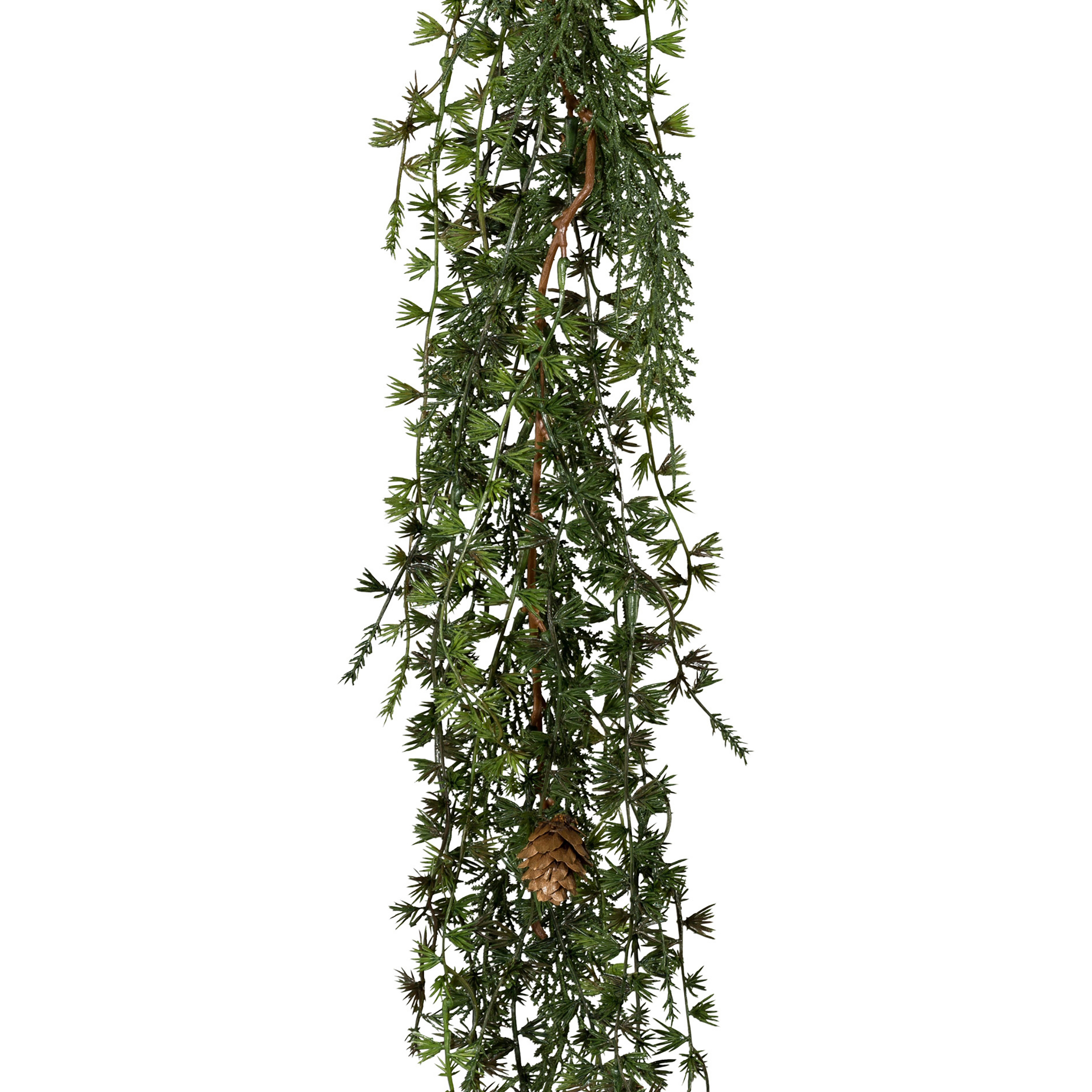Girlande Lärchenranke "Mila" künstlich + naturgetreu L 125 cm