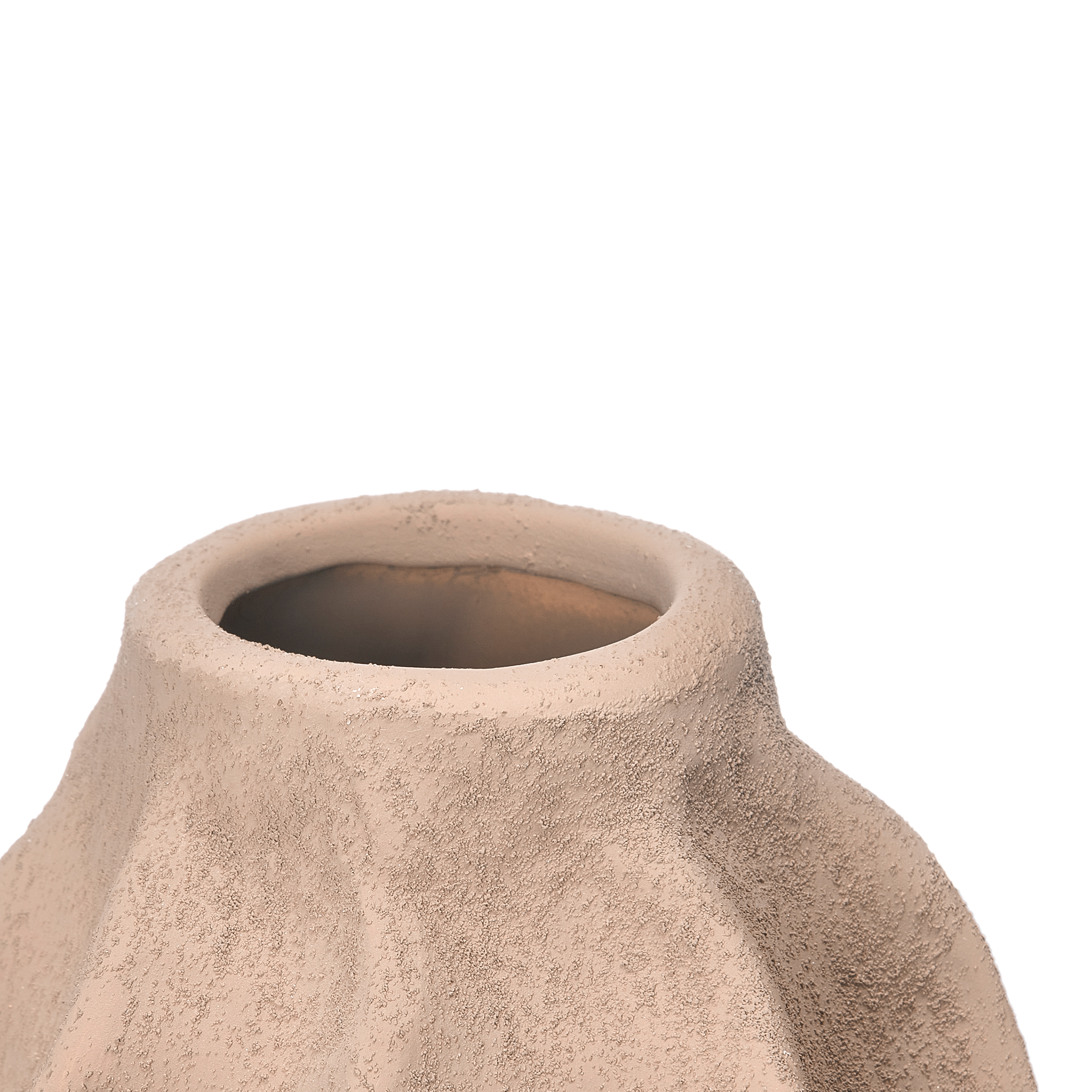 Vasen Set "Desert Wave Tuareg" 3-teilig im Wellen Design im Wüsten-Look - Naturfarben