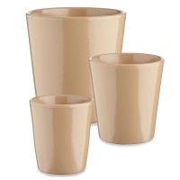 Beige Glanz - konisch