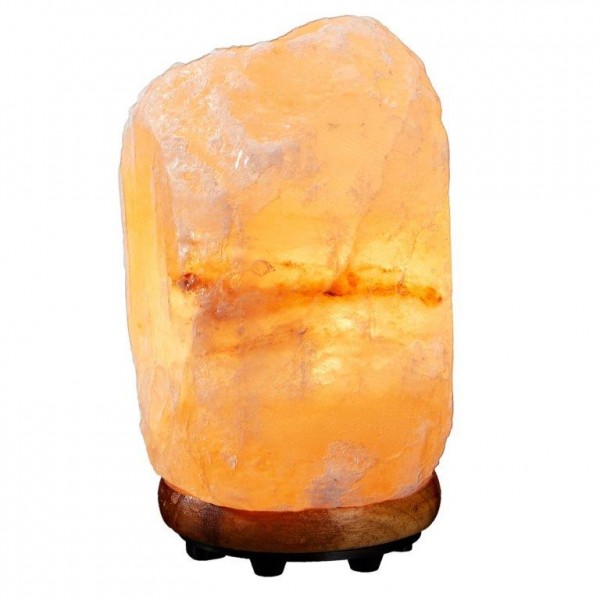 Himalaya Salzlampe aus Salzkristall ink. Leuchtmittel