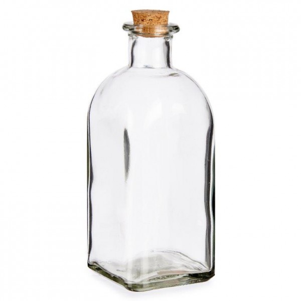 Flaschen aus Glas mit Stöpsel aus Kork