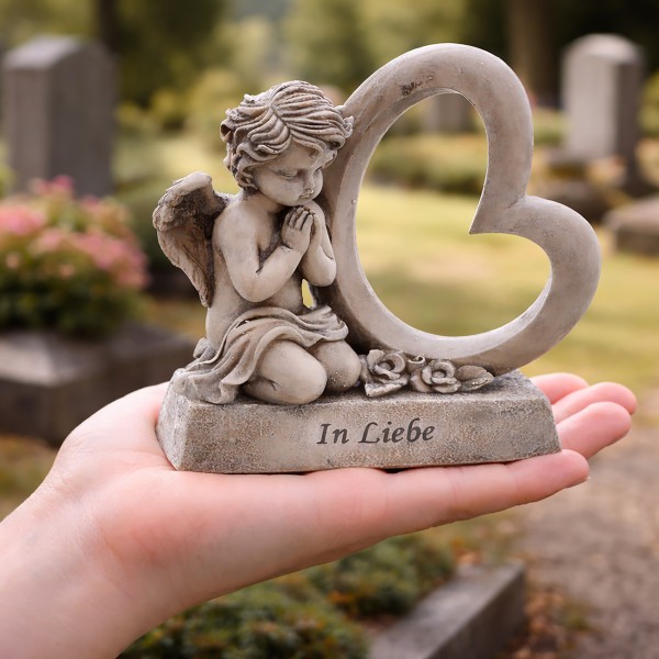 Besinnliche Grabdeko zur Erinnerung, frostfest und witterungsbeständig