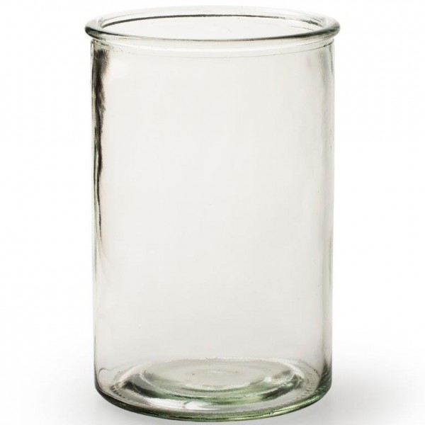 6 x Zylinder "Urban Living" aus Glas - Vase - H 15 cm bis H 30 cm