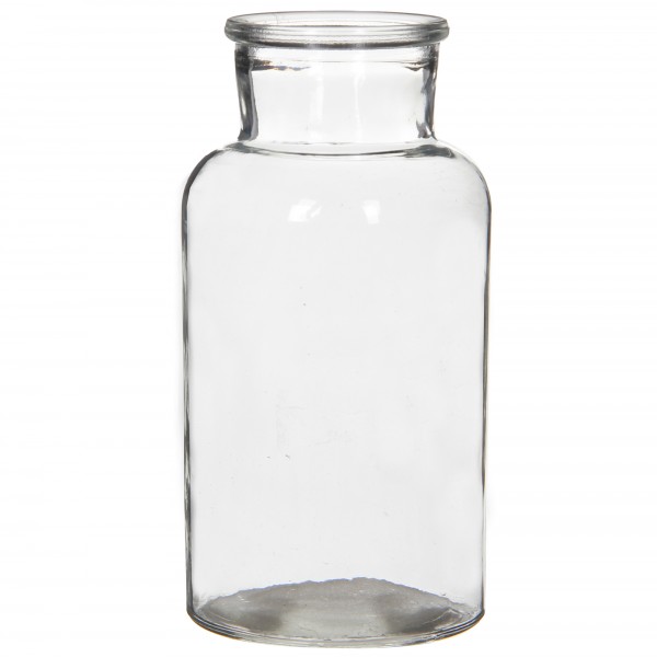 Glasflaschen - Apothekerflaschen - Vasen H 10 cm / H 16 cm