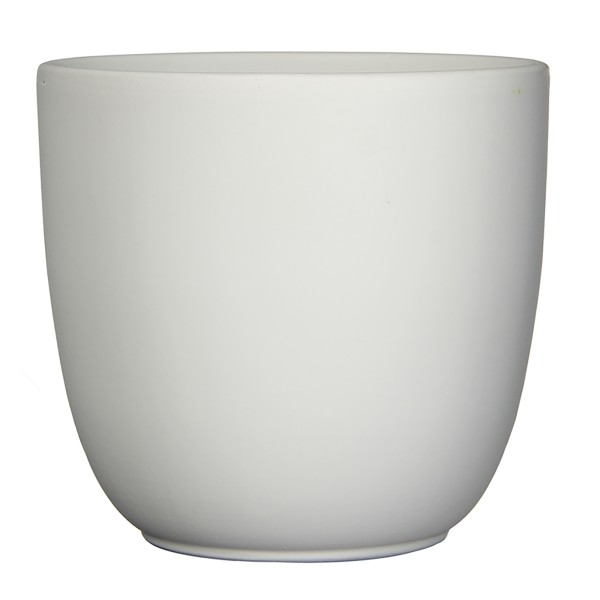 Blumenübertopf "Tusca" aus Keramik in vielen Farben und Größen