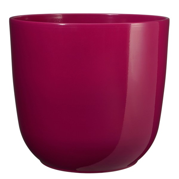 Blumenübertopf "Tusca" aus Keramik in vielen Farben und Größen