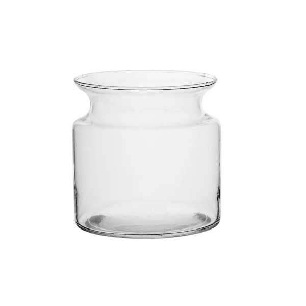 Glasgefäß "RIONA" Blumenvase - Windlicht - Pflanzglas