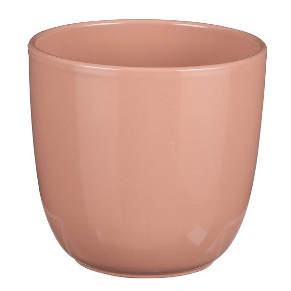 Blumenübertopf "Tusca" aus Keramik in vielen Farben und Größen