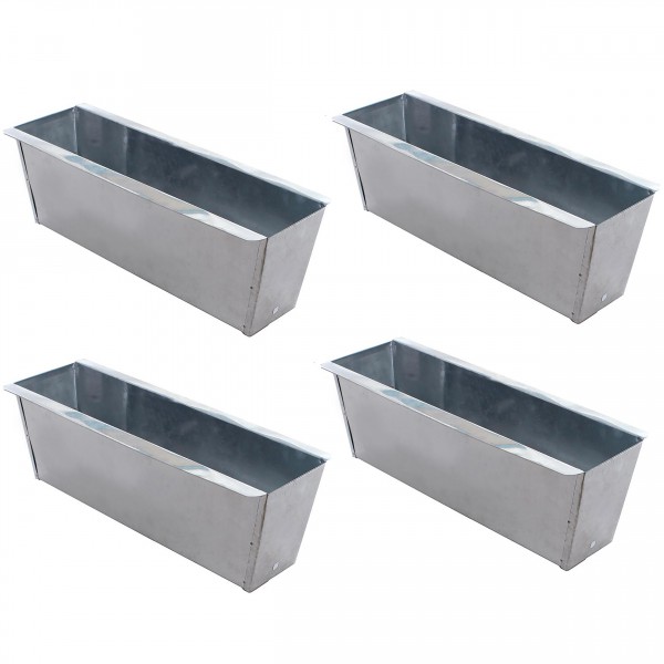 4 x Blumenkasten für Palette 35,5 cm - Blumenkasten für Europalette