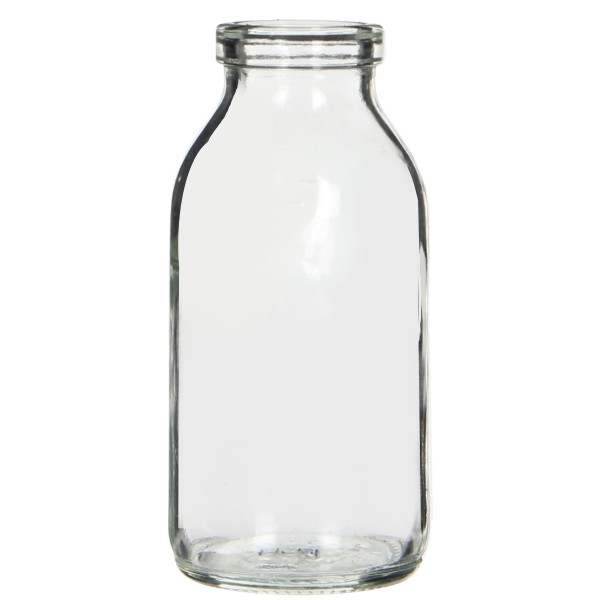 32 x Glasflaschen im Landhausstil H 10,5 cm