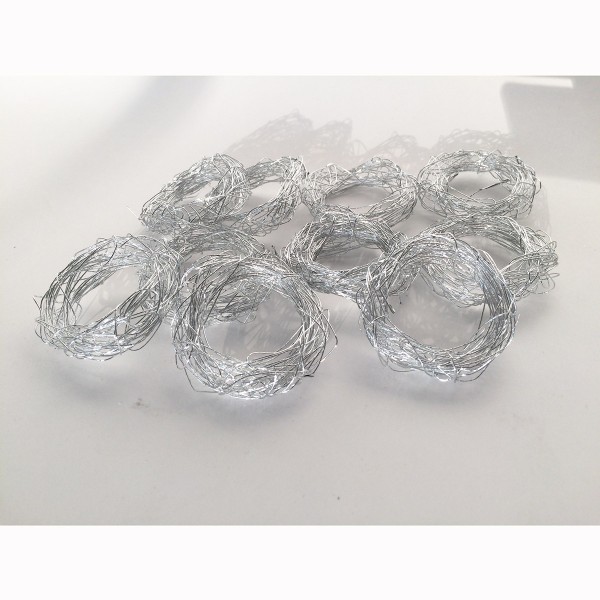 Filigrane Drahtringe 10-tlg. Set Ø 5cm