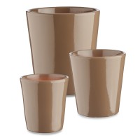 Taupe Glanz - konisch