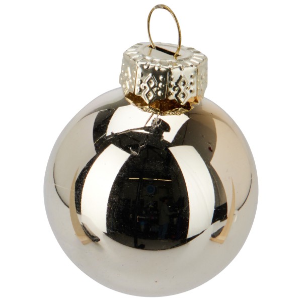 Kleine Baumkugeln aus Glas 25 mm oder 30 mm