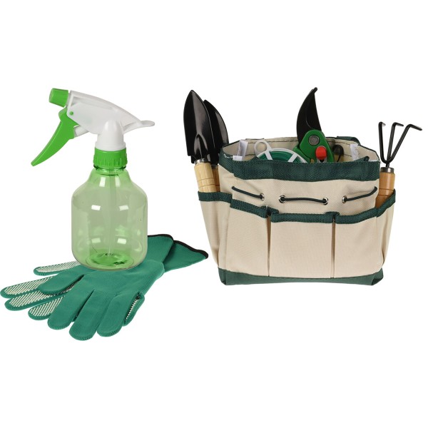 7-tlg. Set Gartenwerkzeug inkl. Tasche