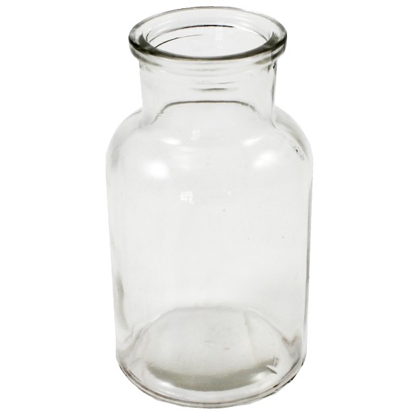 Glasflaschen EMMA, Vasen in verschiedenen Größen H 14 / 16,5 / 20 cm