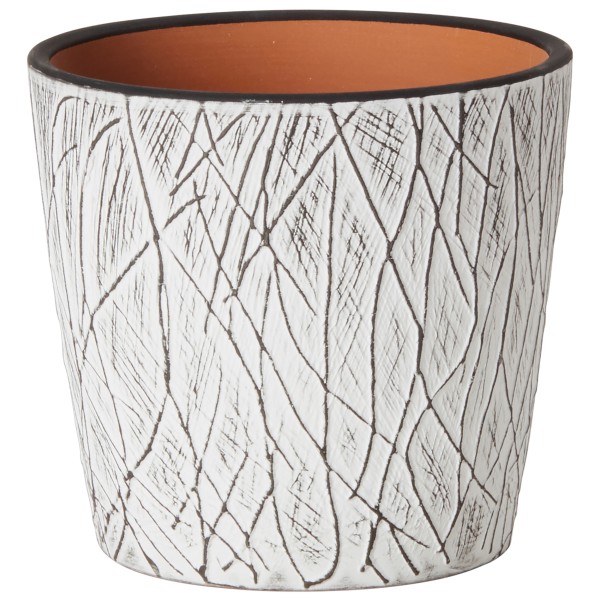 Blumenübertopf "Twig" aus Keramik